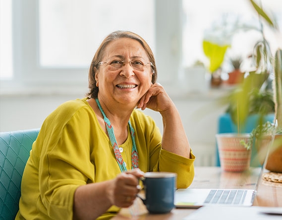 Assisting Elderly Woman in Transitioning to a Cozier Home.